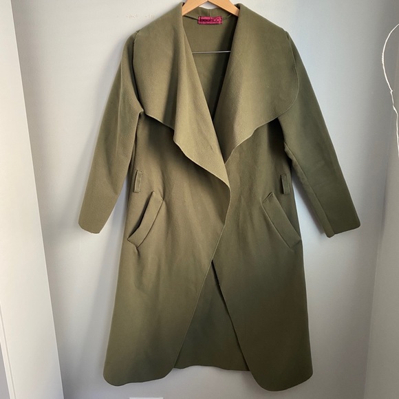 Shawl Collar Coat - Picture 3 of 6